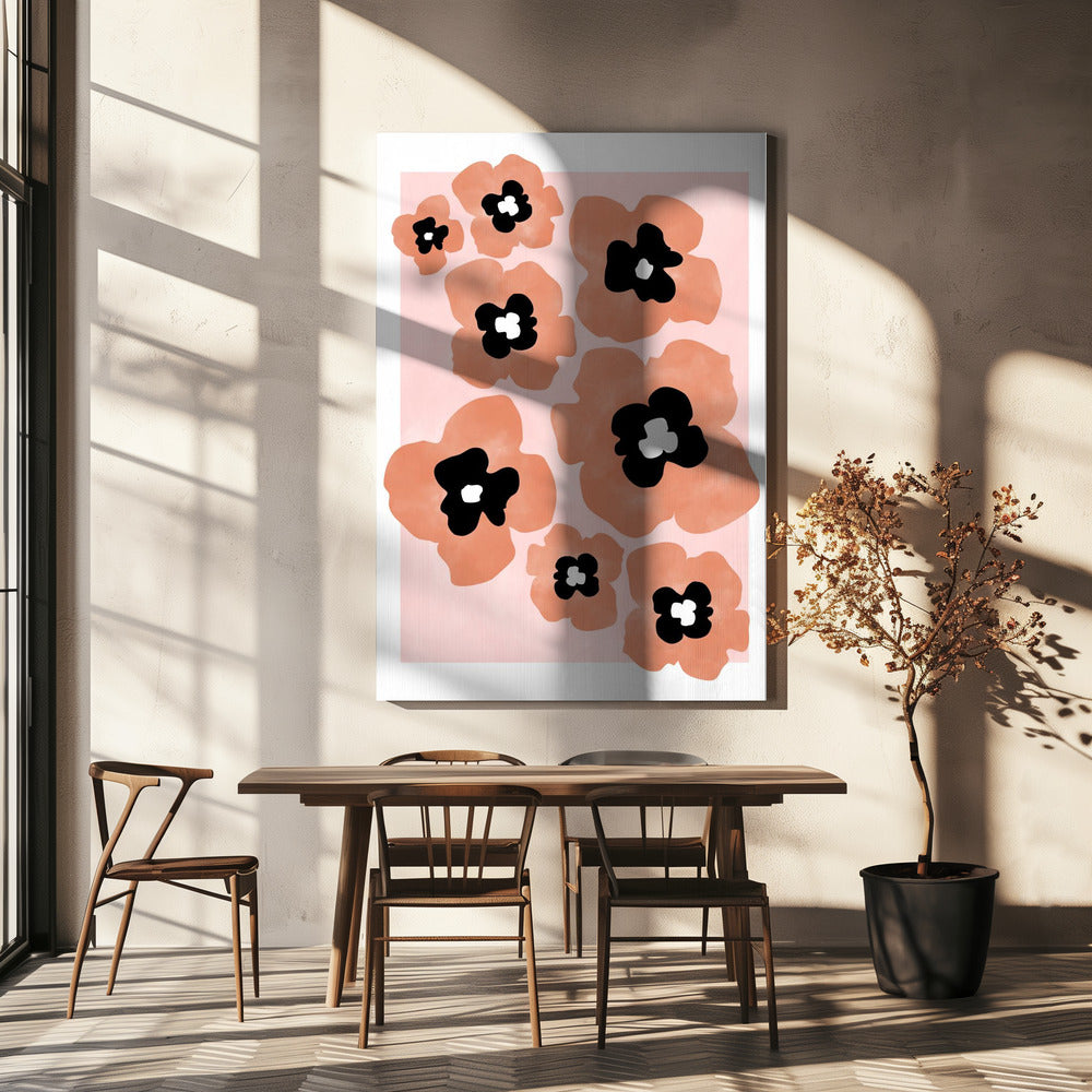 Blomningsharmoni | Canvas