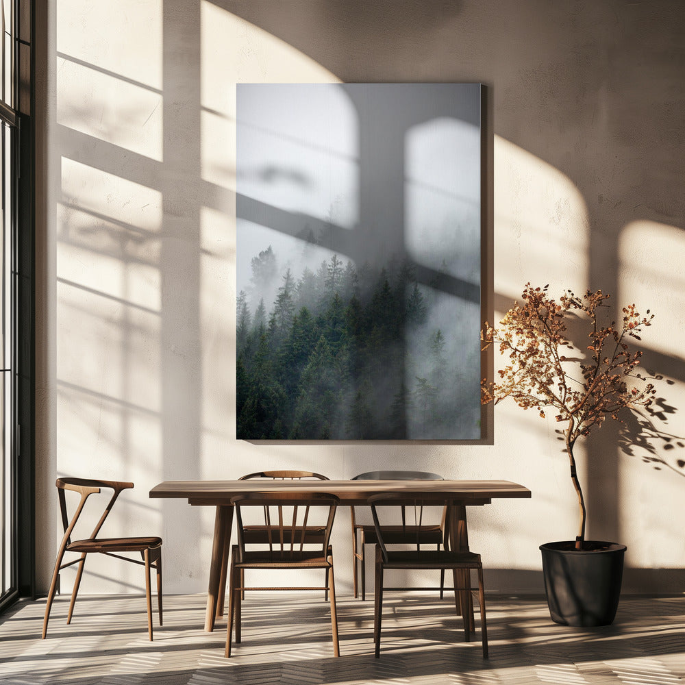 Dimmig morgon 2 | Canvas