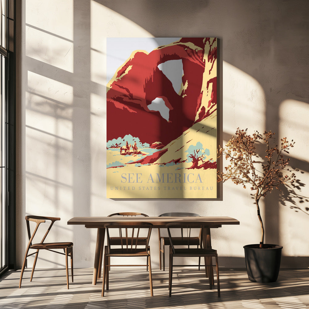 Se Amerika Poster | Canvas