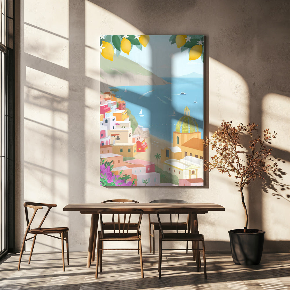 Positano, Italien | Canvas
