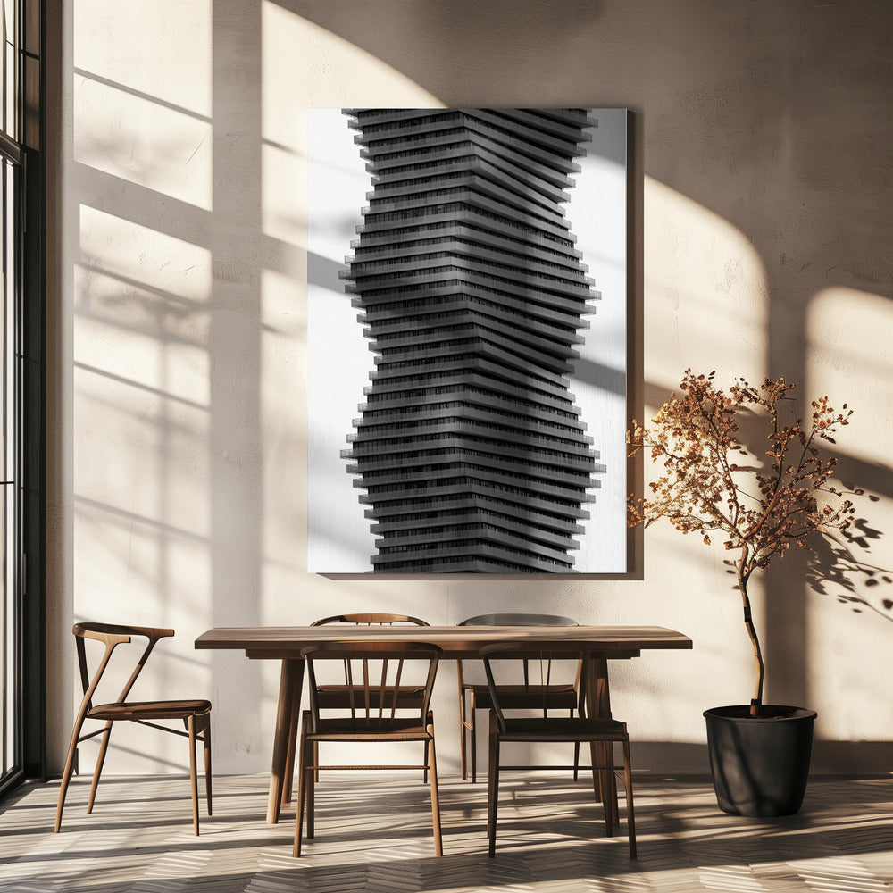 Mississauga M Stad | Canvas