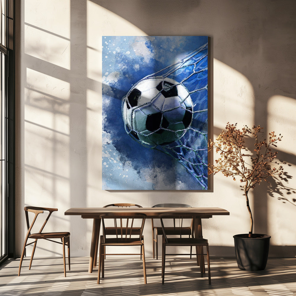 Fotboll 3 sportkonst | Canvas