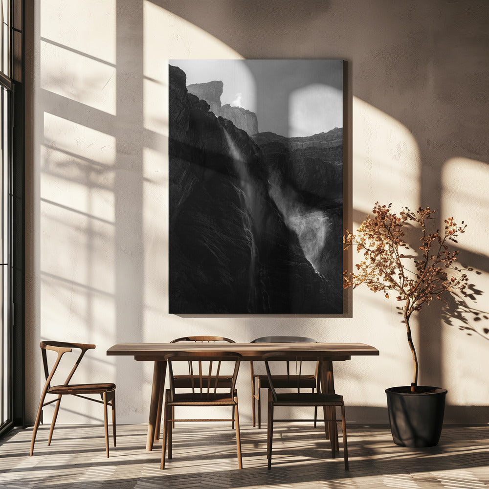 Vattenfall i Cirque de Gavarnie | Canvas