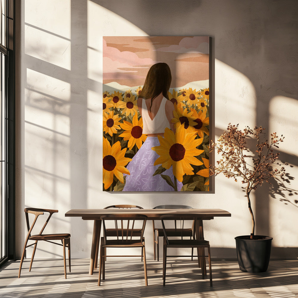 Solroskvällar | Canvas