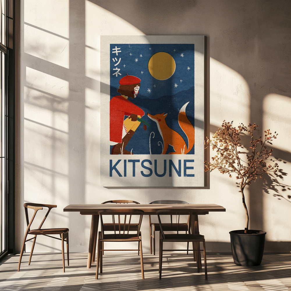 Kitsune Fox | Canvas