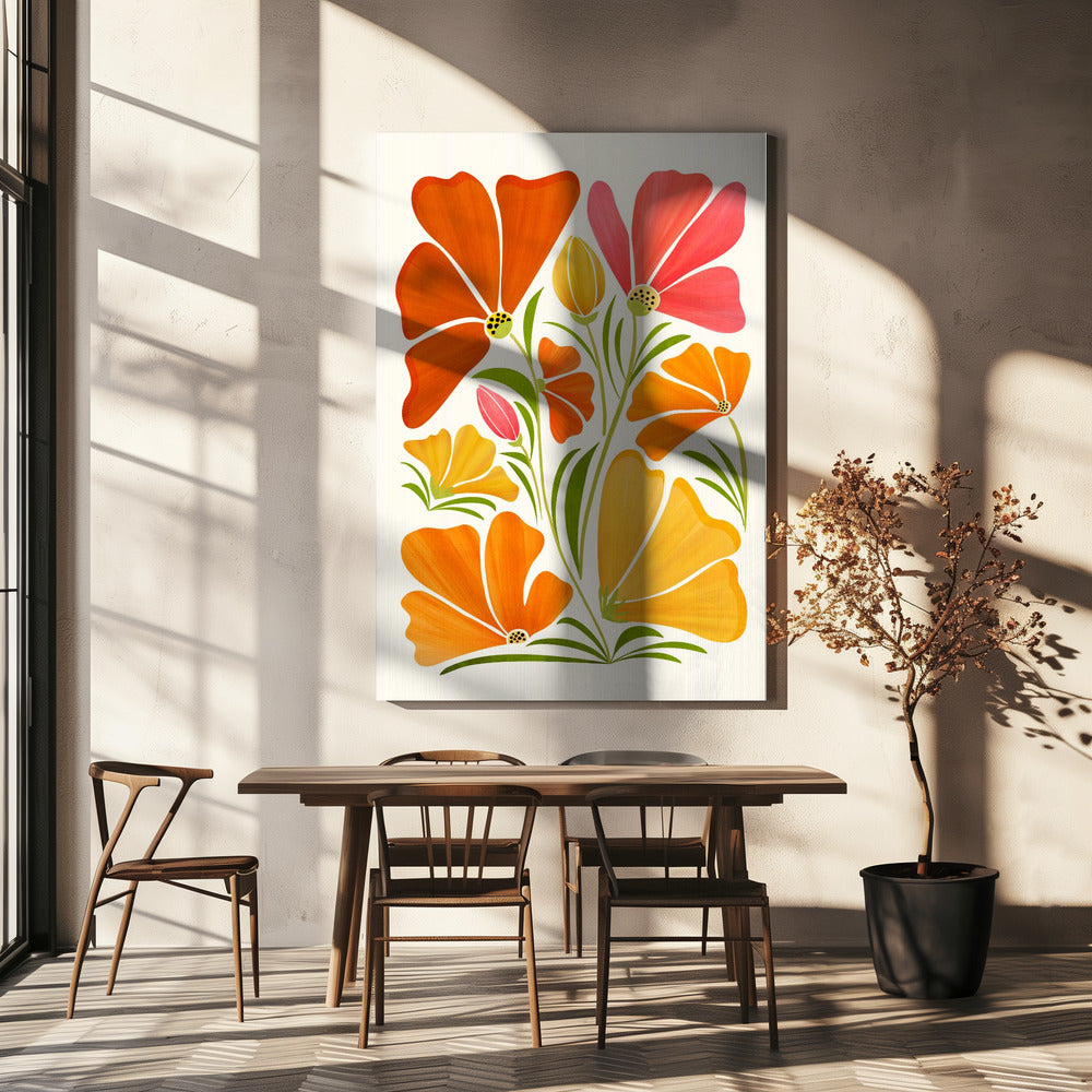 Vårens vildblommor | Canvas