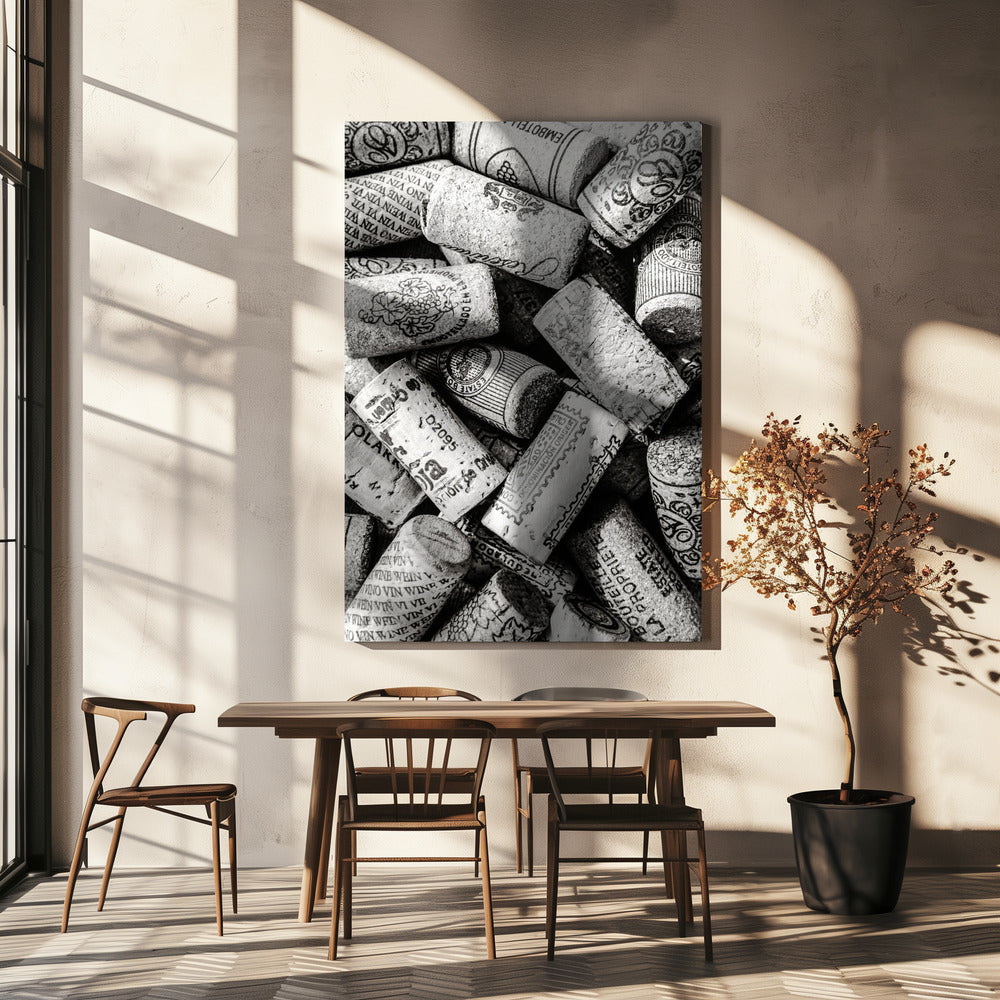 Vin 001 Bw | Canvas