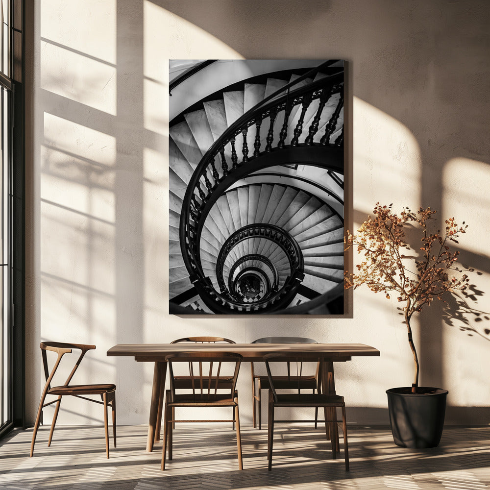 Spiraltrappa | Canvas