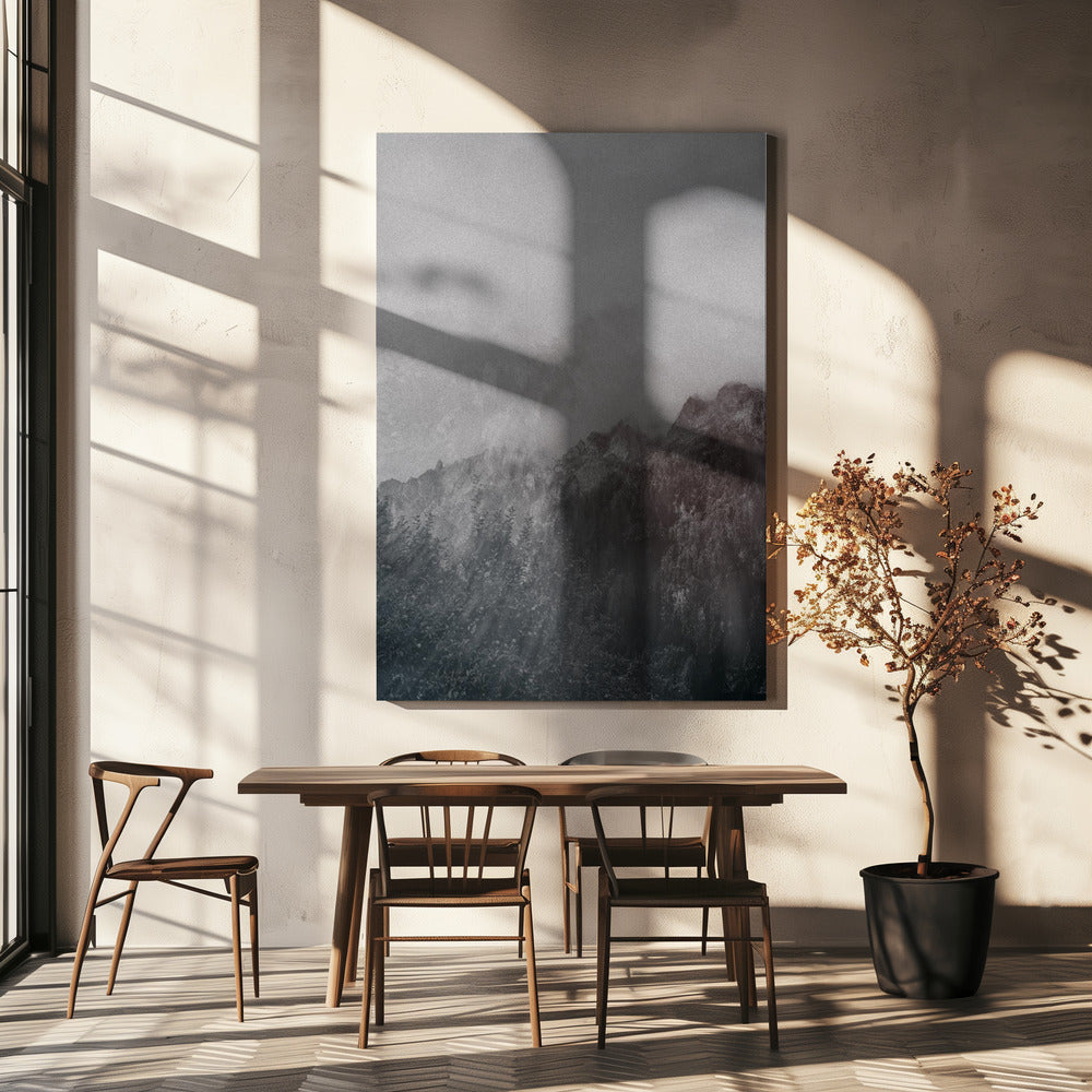 Dimmiga Karakorambergen | Canvas