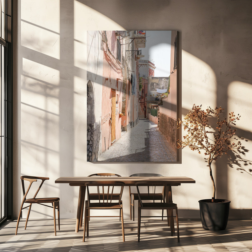Procida-gränderna | Canvastavla