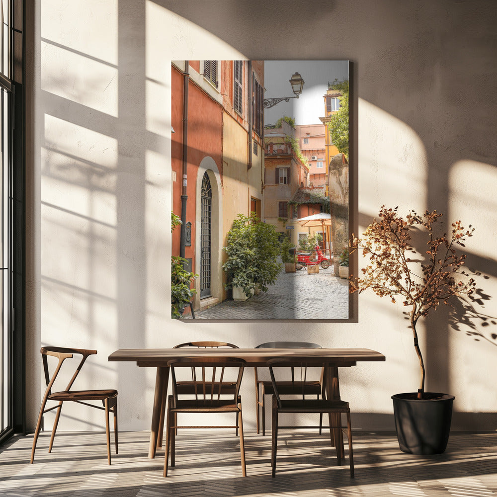 Trastevere, Rom | Canvastavla