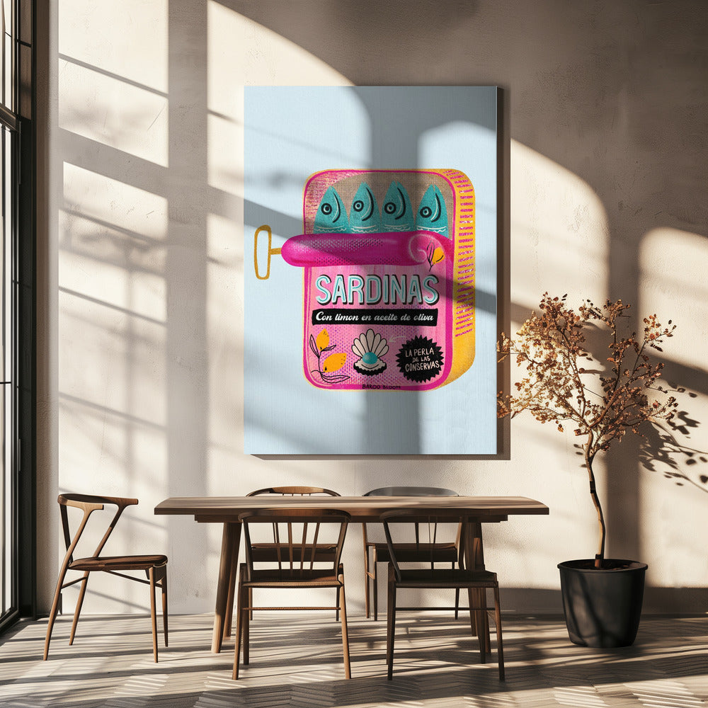 Sardiner i plåtburk | Canvas