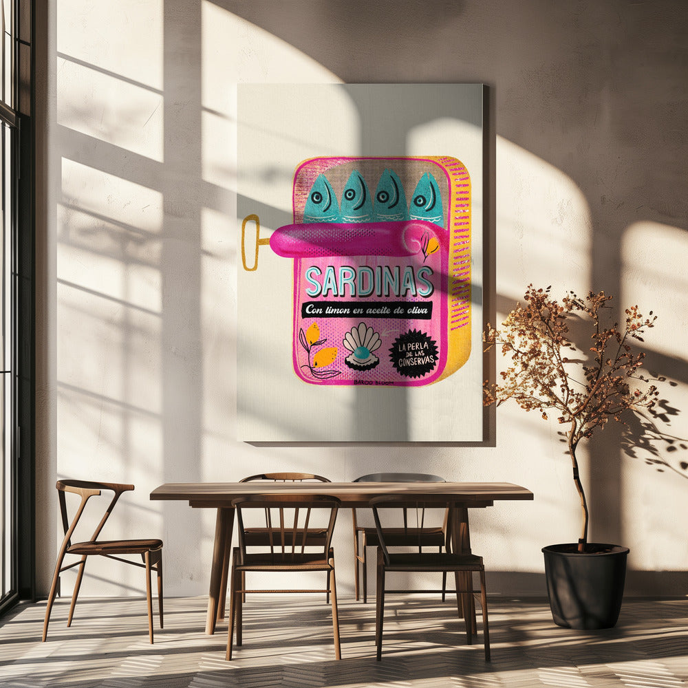 Sardiner i plåtburk | Canvas