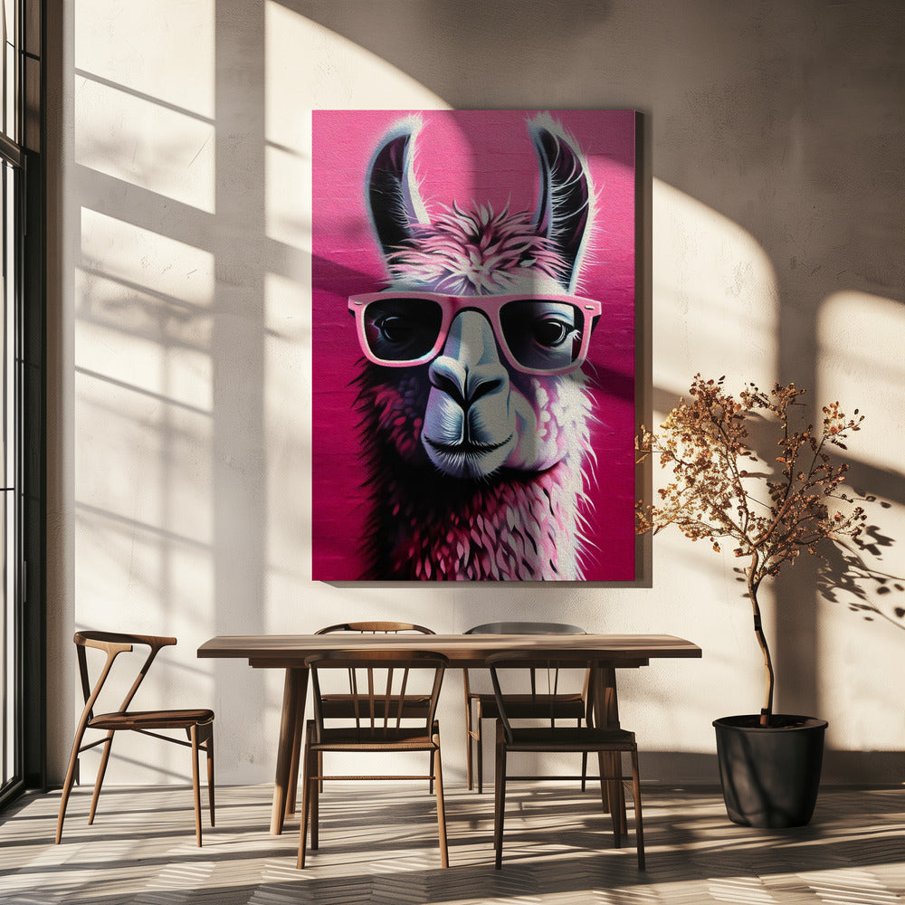 Rosa Lama | Canvas