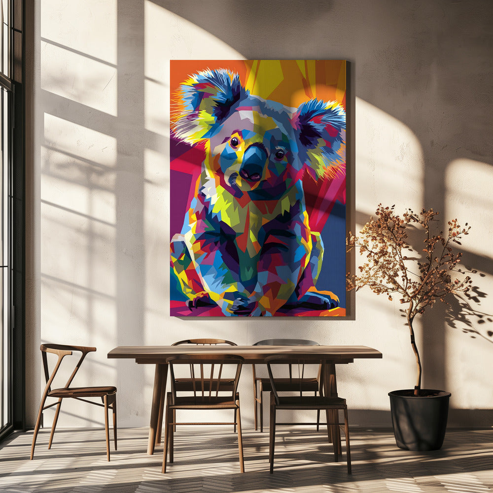 Koala WPAP | Canvas