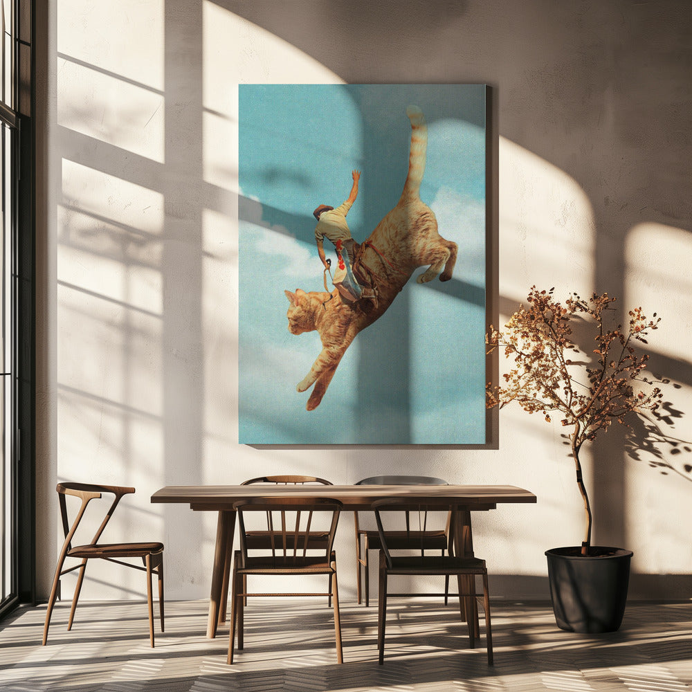 Meehaw Rodio-katt | Canvas