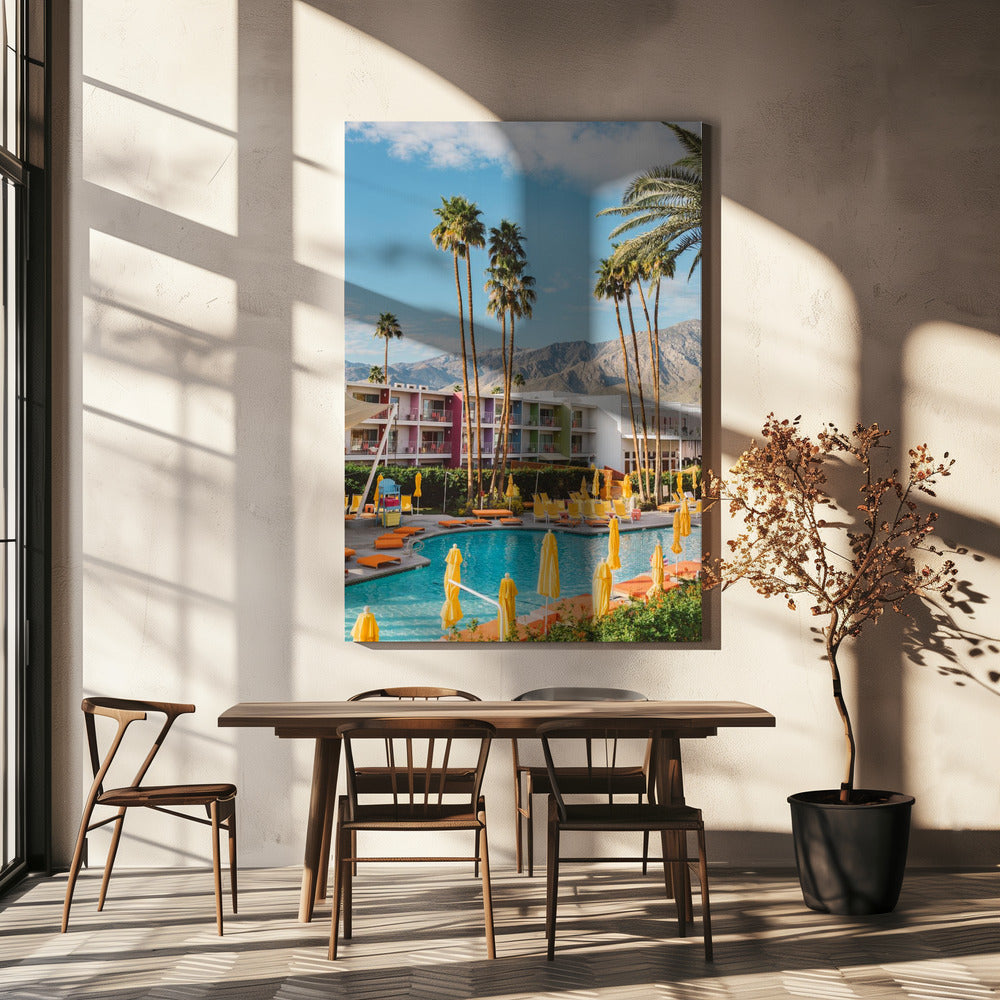Palm Springs Saguaro | Canvas