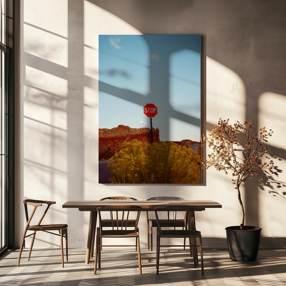 Abiquiu Solnedgång | Canvas