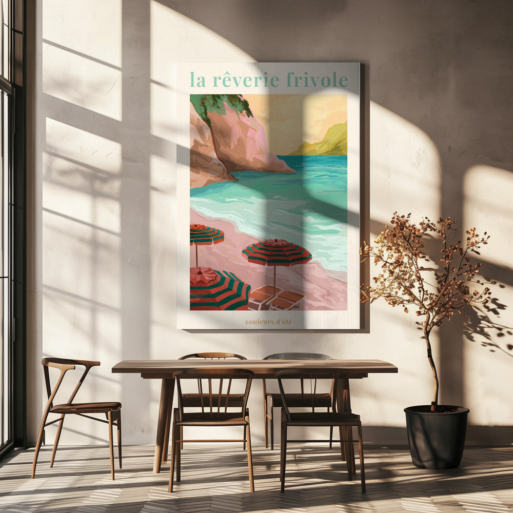 Den lättsinniga dagdrömmen - Strand | Canvas