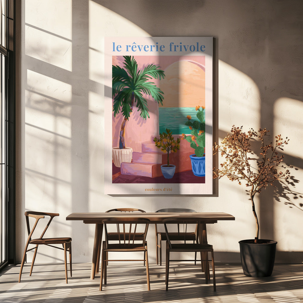 Den lättsinniga dagdrömmen - Palm | Canvas