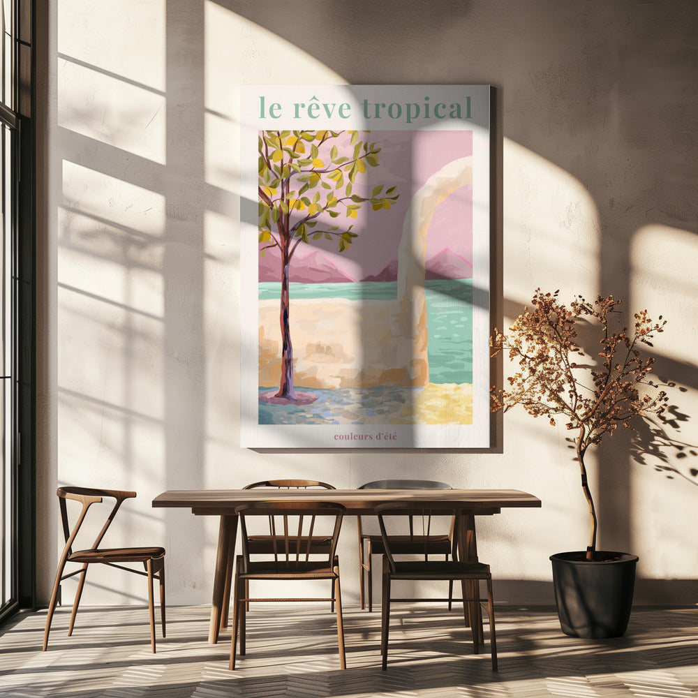 Den tropiska drömmen - Citronträd | Canvas