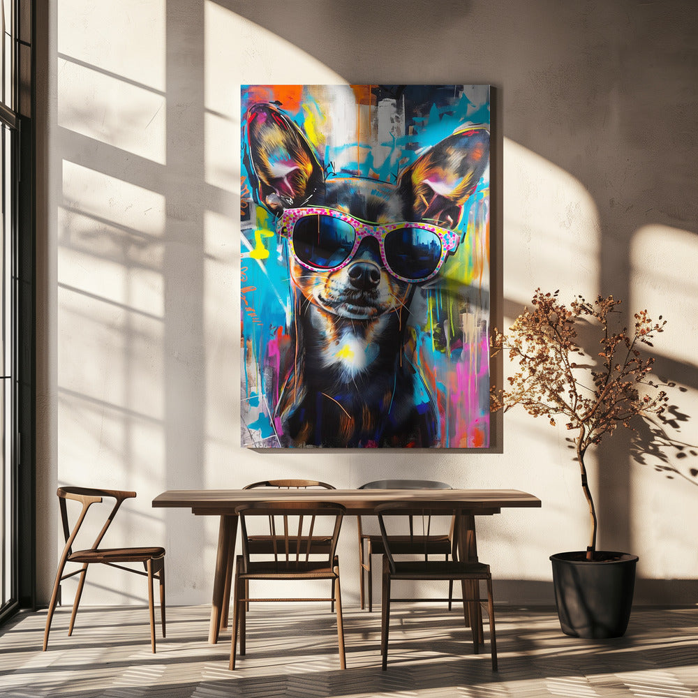 Stygg flicka | Canvas