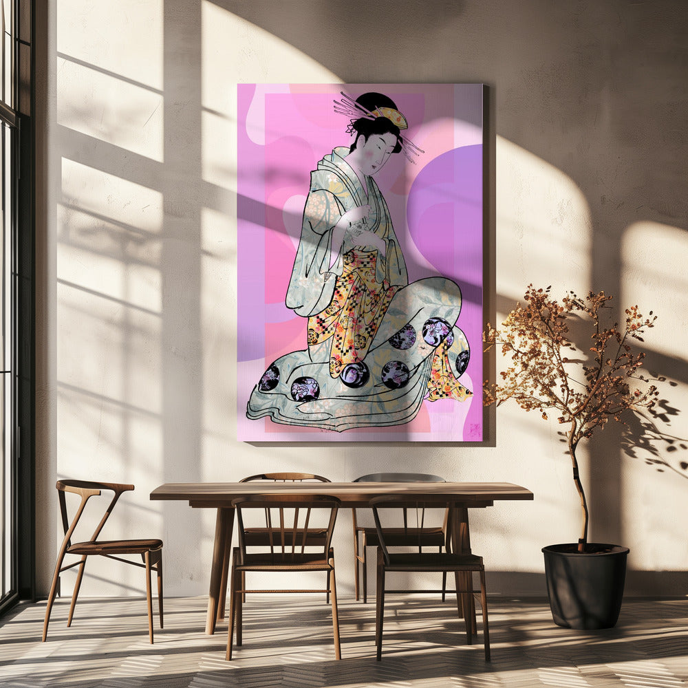 Geisha I | Canvastavla