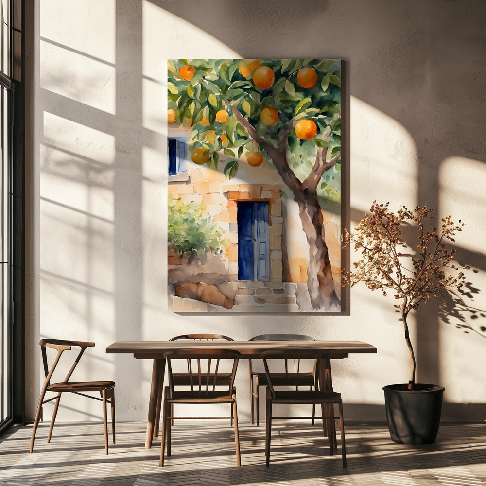 Apelsinträd | Canvas