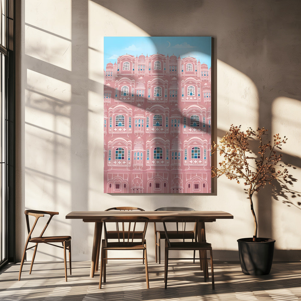 Jaipur, Indien | Canvastavla