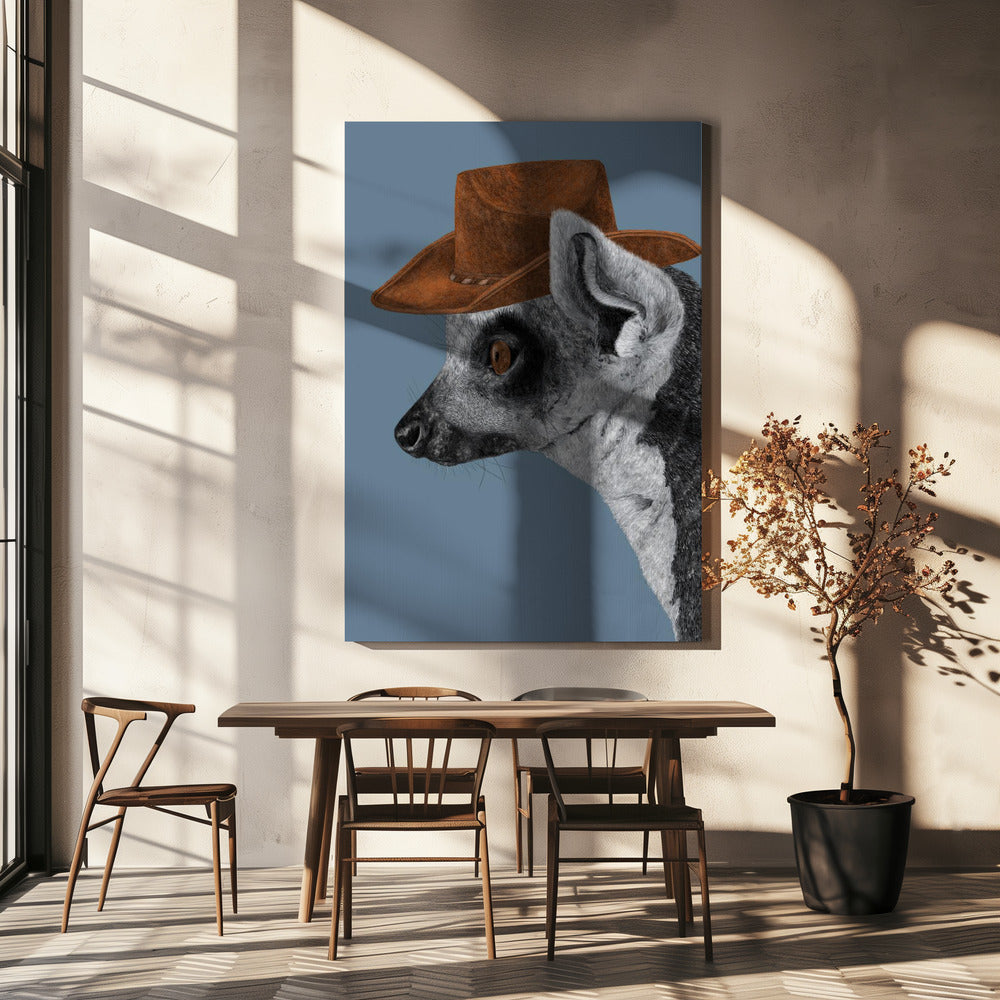 Felix Cowboylemuren | Canvastavla