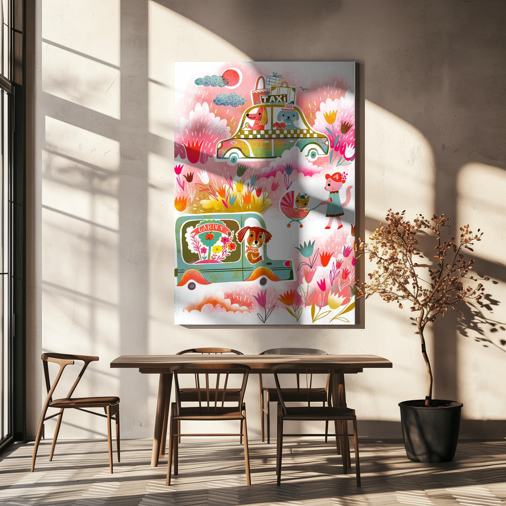 Kryp på hjul Resande husdjur | Canvas