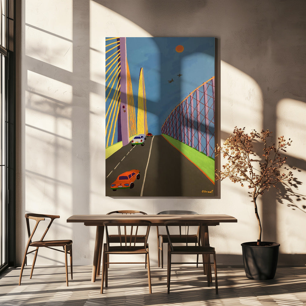 Körning över Sunshine Skyway-bron | Canvas