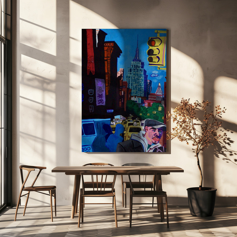 Bowery Shadows | Canvas