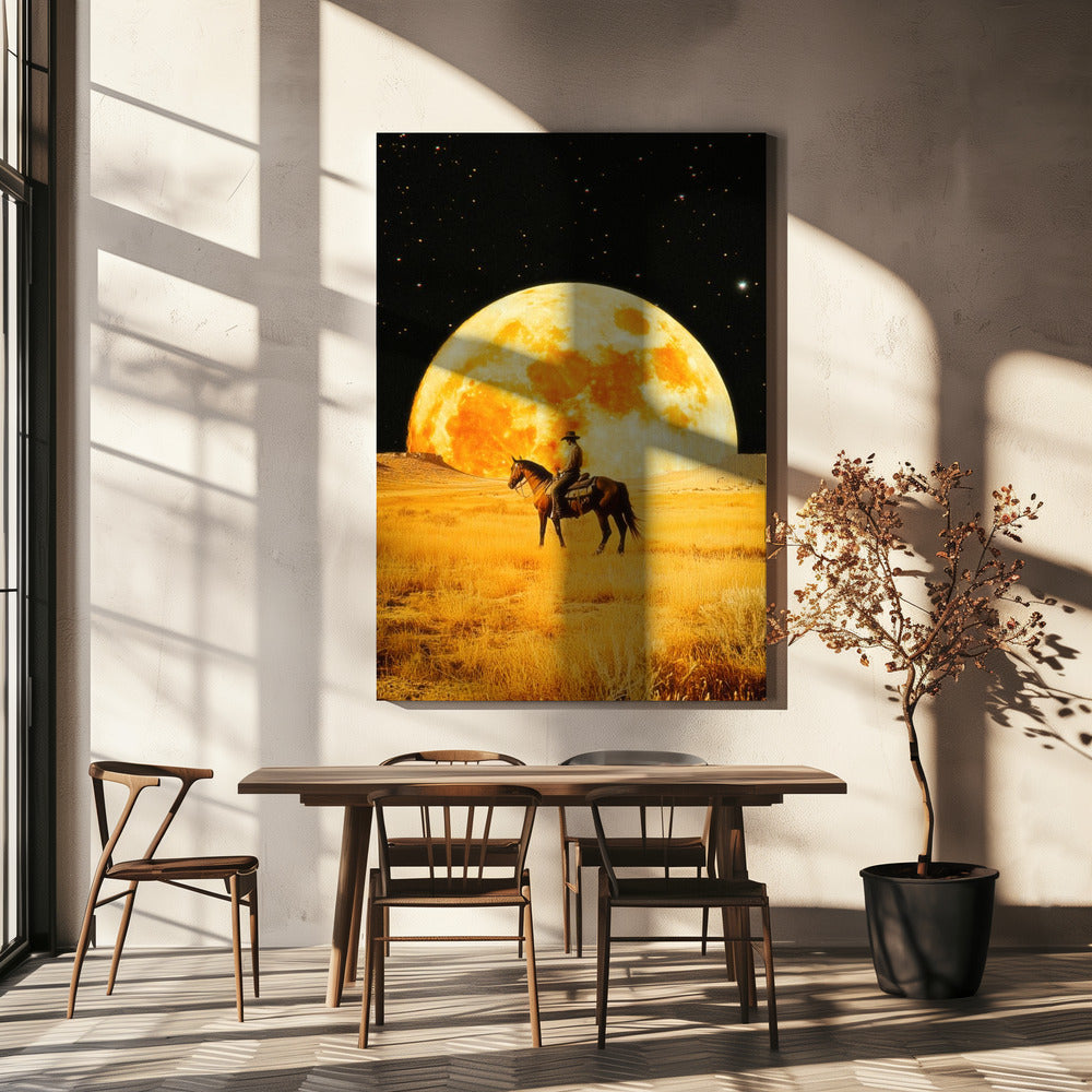 Måncowboy | Canvas