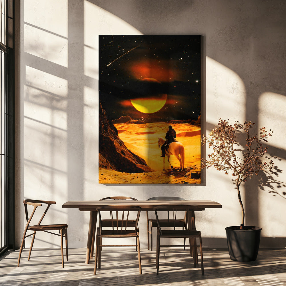 Västerländskt rymdäventyr | Canvas
