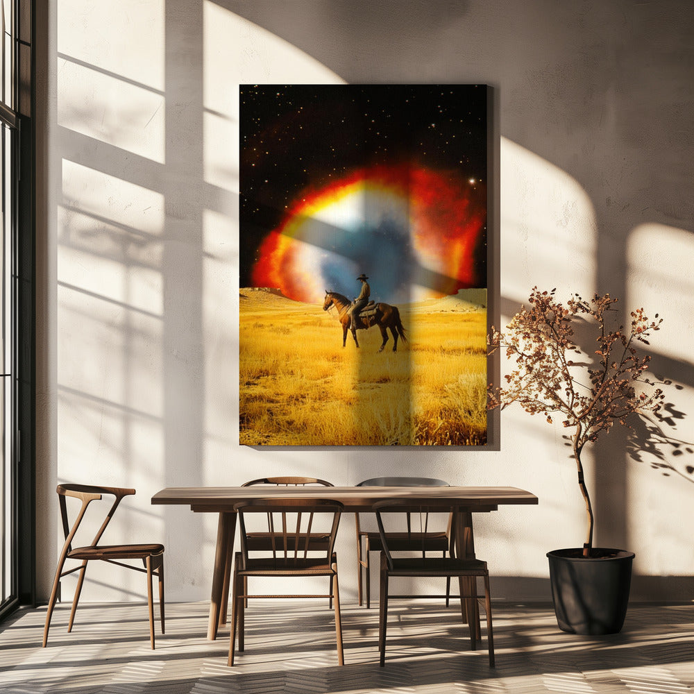 Nebula Cowboy | Canvas