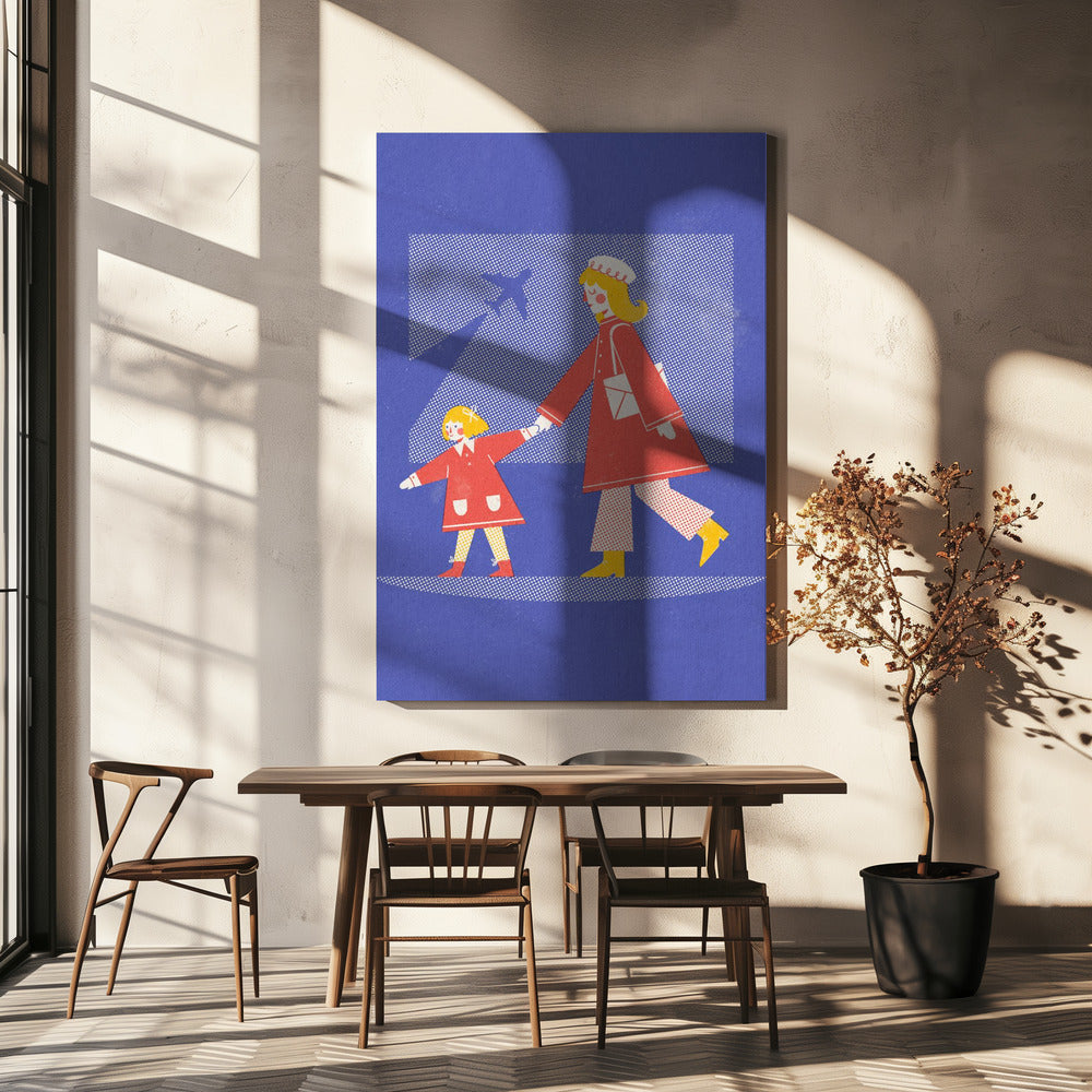 Flygplatsäventyr | Canvas