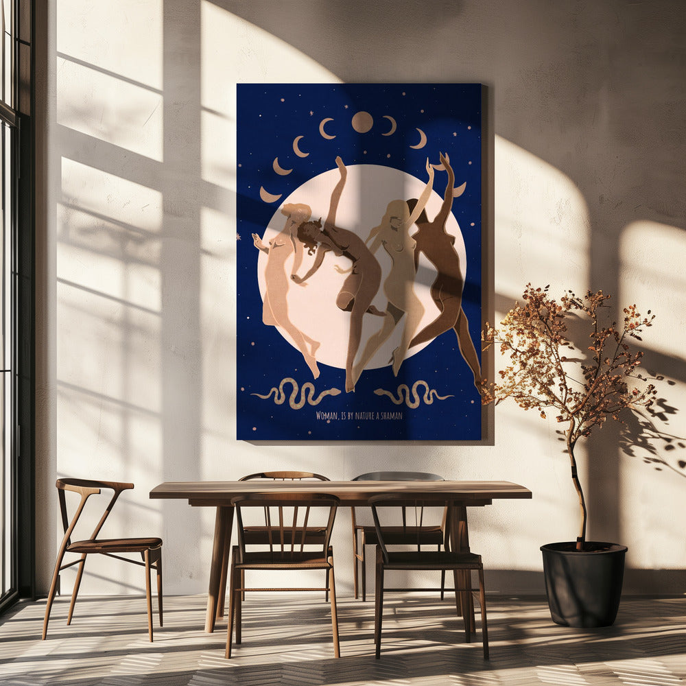 Moonlit Dance Harmony | Canvas