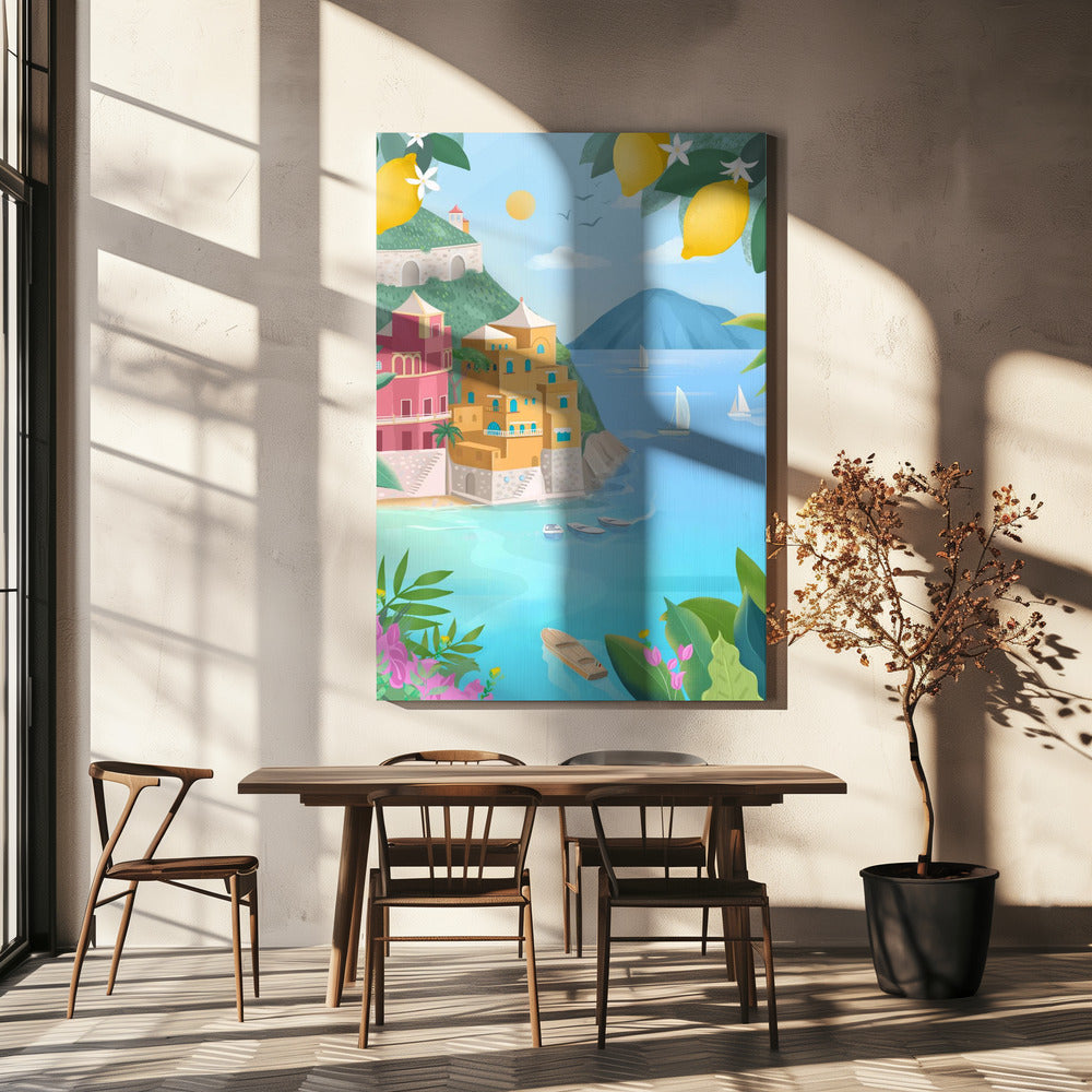 Portofino, Italien | Canvastavla
