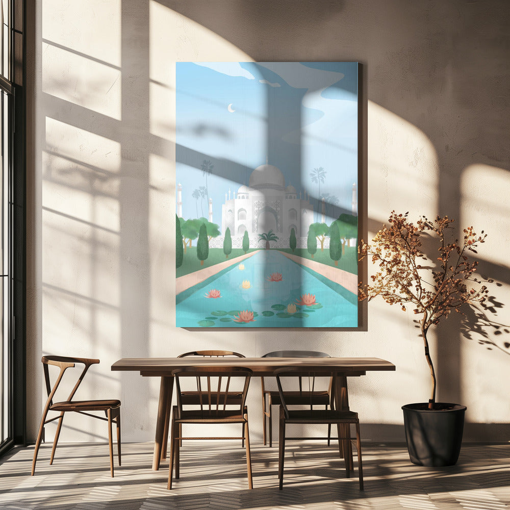 Taj Mahal, Indien | Canvas