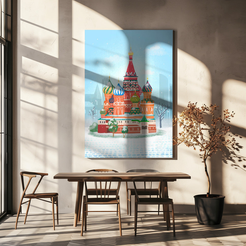 Moskva | Canvastavla