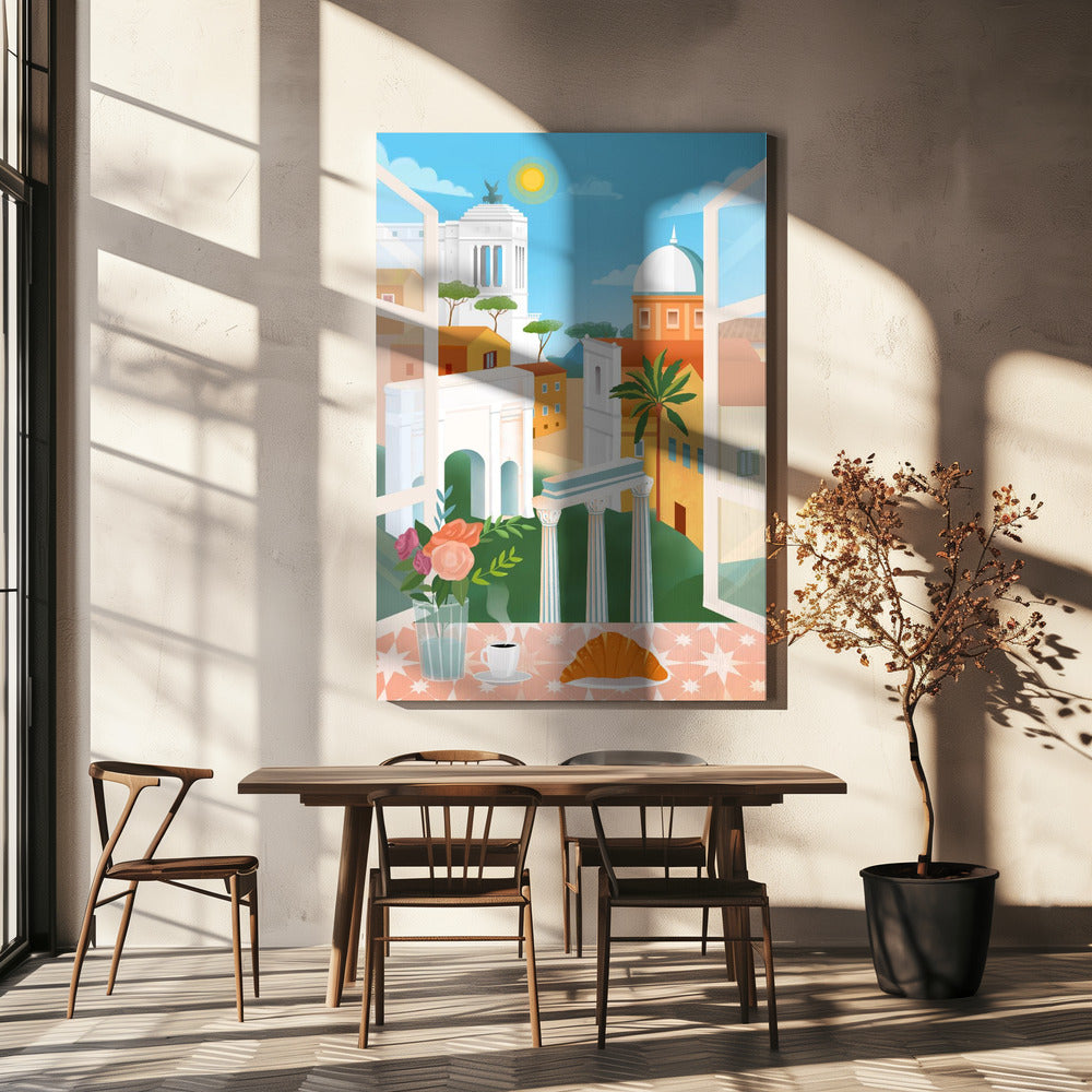 Emily i Rom | Canvas