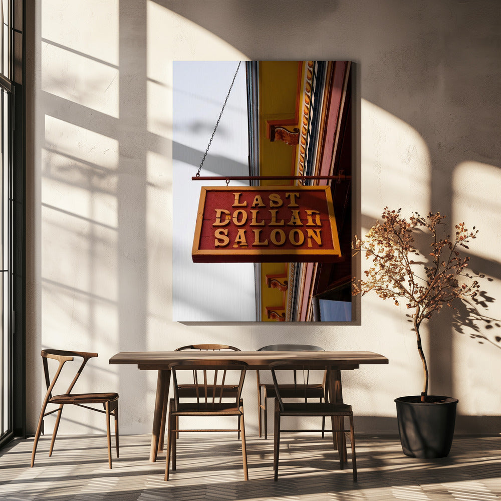Last Dollar Saloon | Canvasduk
