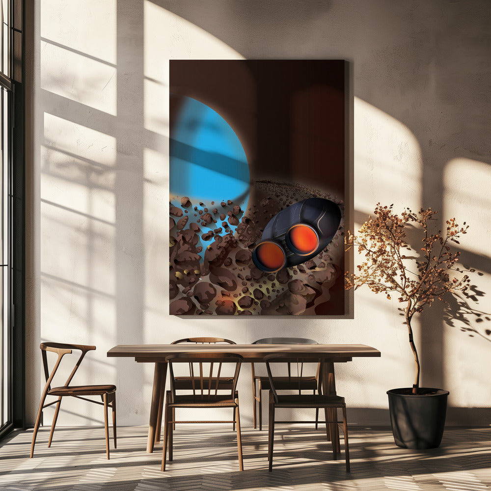 Uranus Fly By | Canvas
