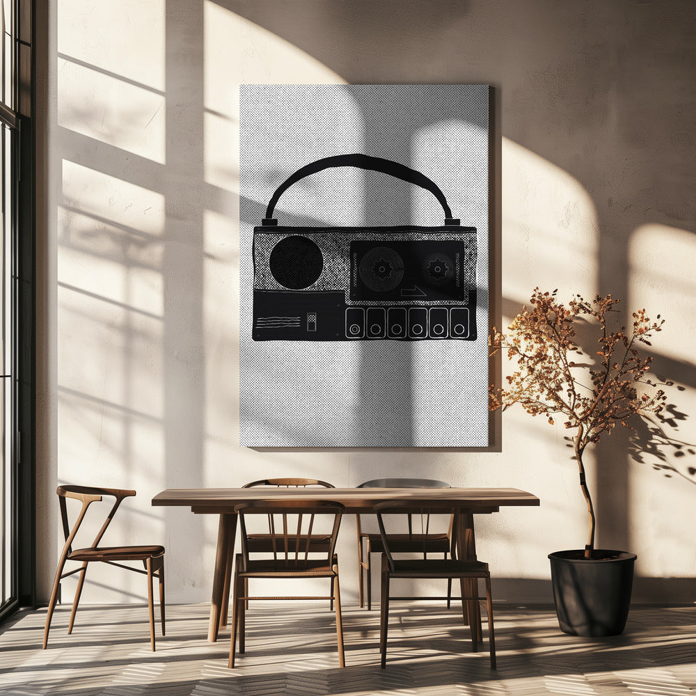 Kassettbandspelare | Canvas