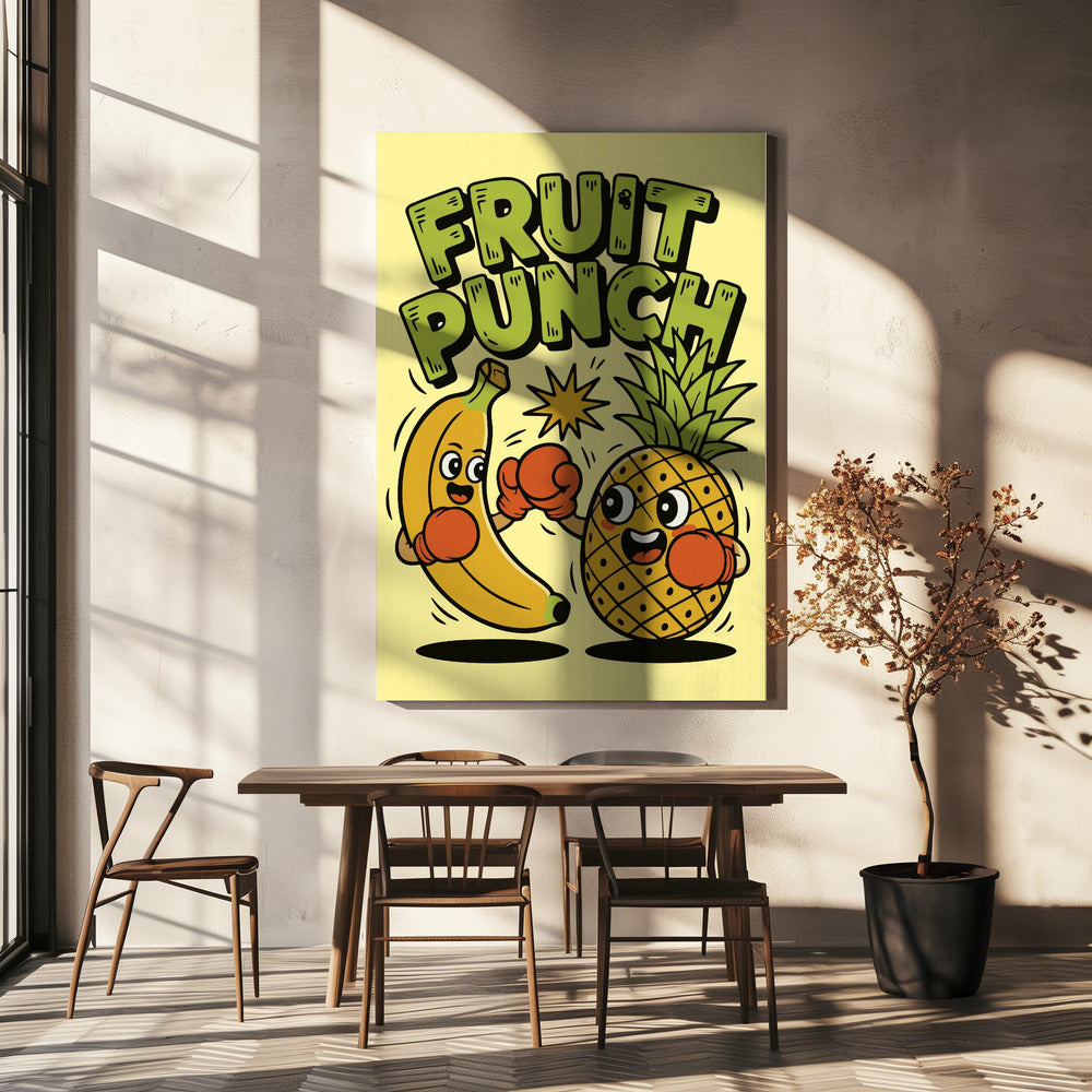 Fruktpunch Rosa | Canvas