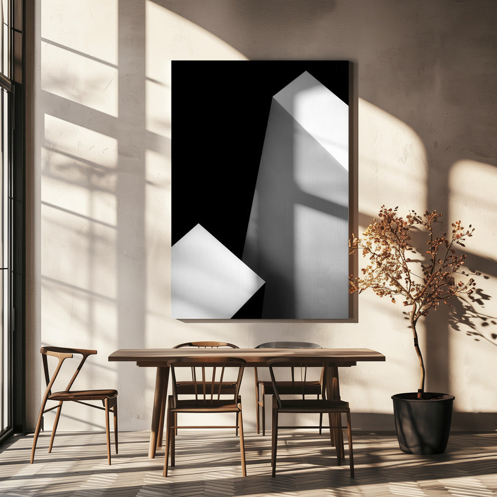 Svart Vit | Canvas