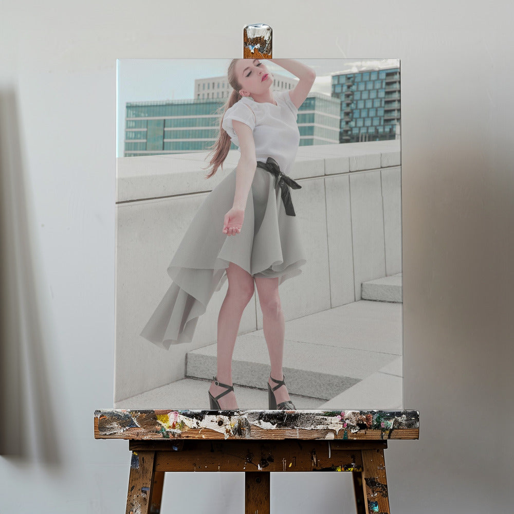 Rooftop Fashion Mood. | Canvas