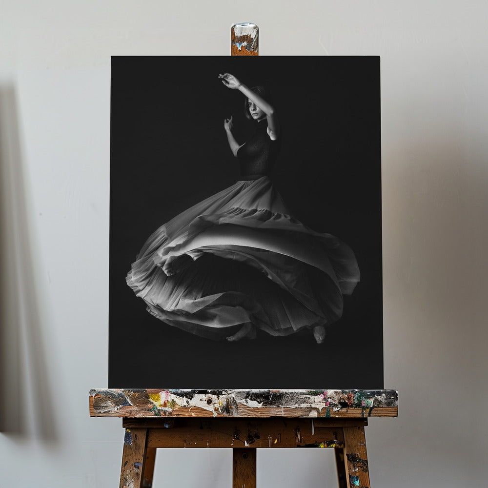 the poetry of grey | Canvas
