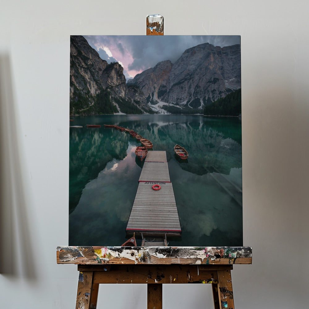 Réflexions de Braies | Tableaux sur Toile